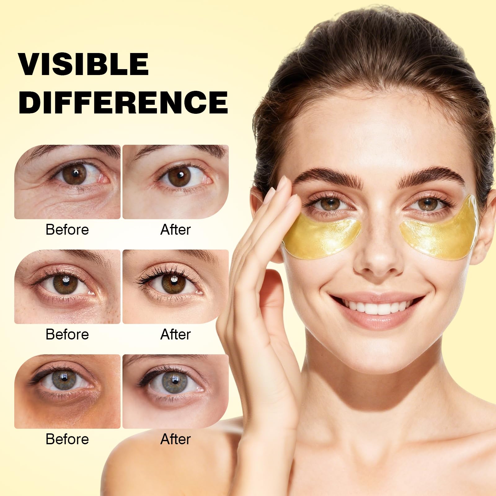 Juland patches yeux hydratation profonde pour le contour des yeux.