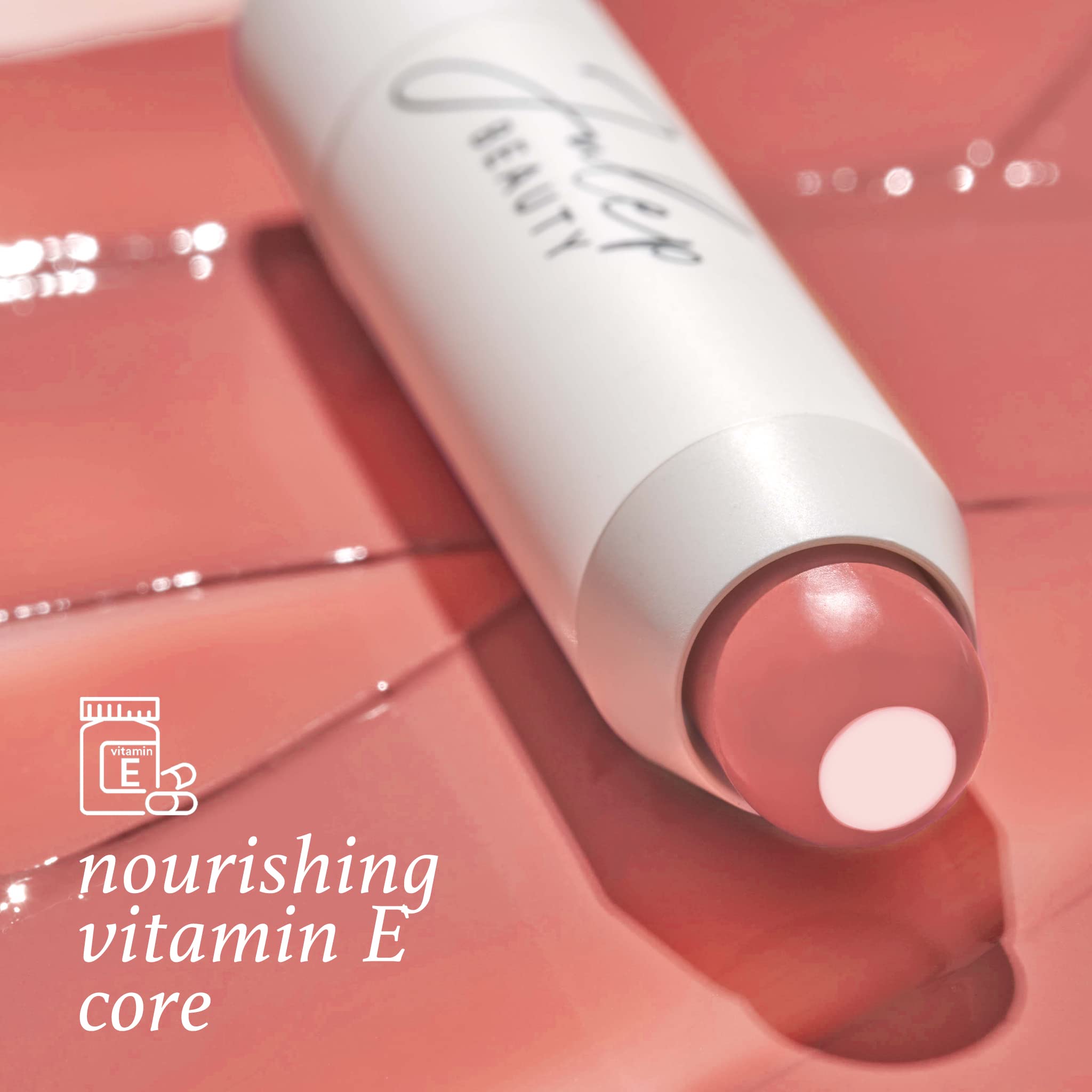 Julep Cashmere Nude — cœur vitamine E pour une hydratation nourrissante.