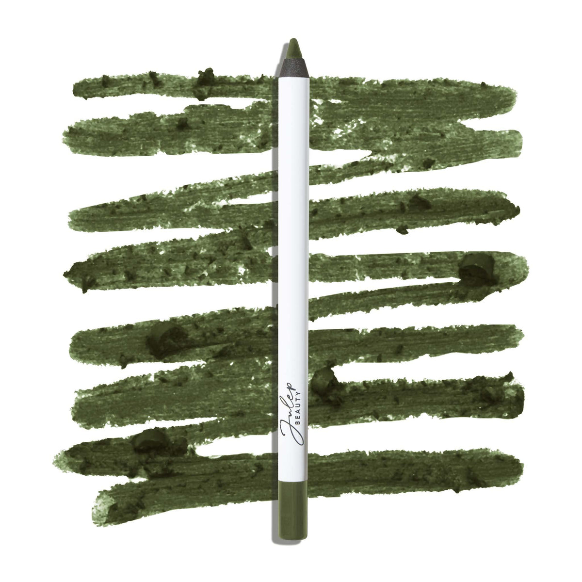 Julep Crayon Gel Yeux vert camo mat durable.