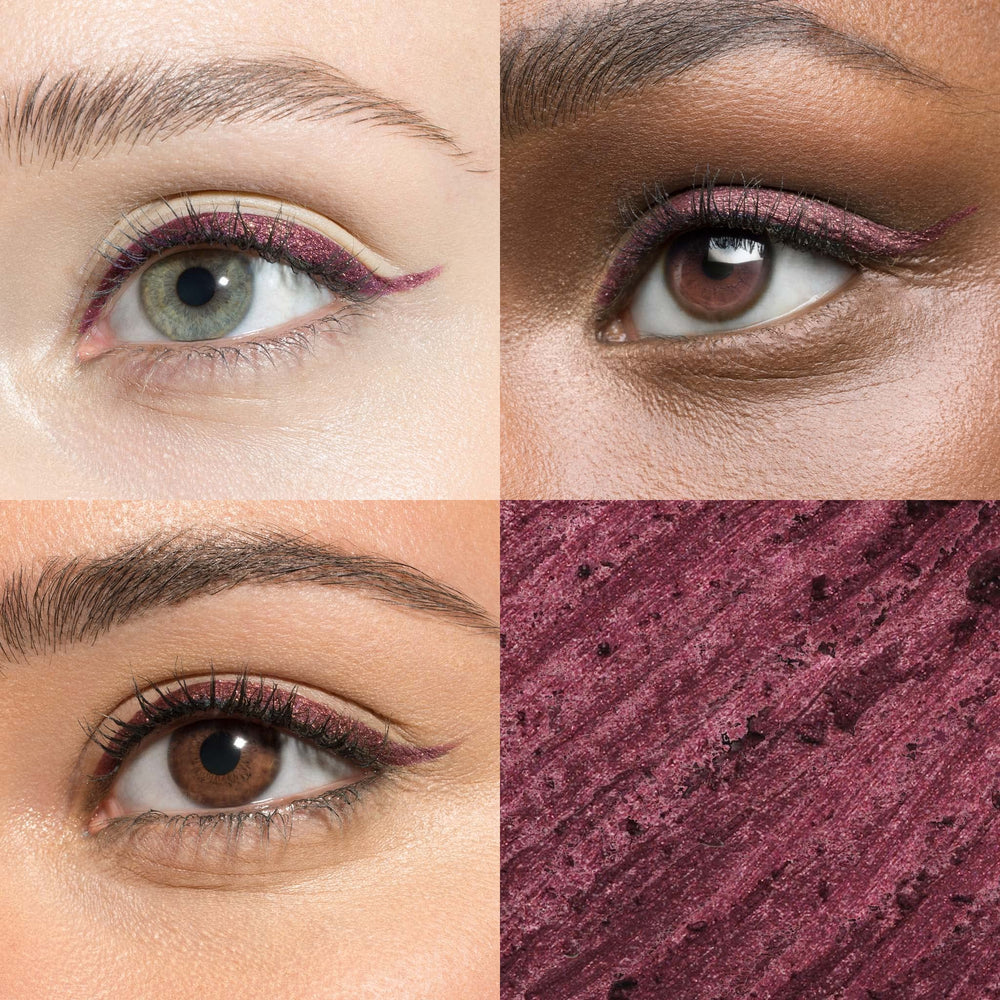 Liner gel Julep fig-shimmer, application douce qui reste en place jusqu'à 10 heures.