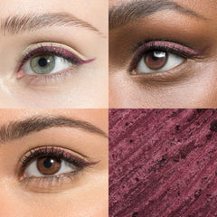 Liner gel Julep fig-shimmer, application douce qui reste en place jusqu'à 10 heures.