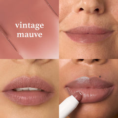 Rendu lèvres avec It’s Balm, application nette et couleur durable.