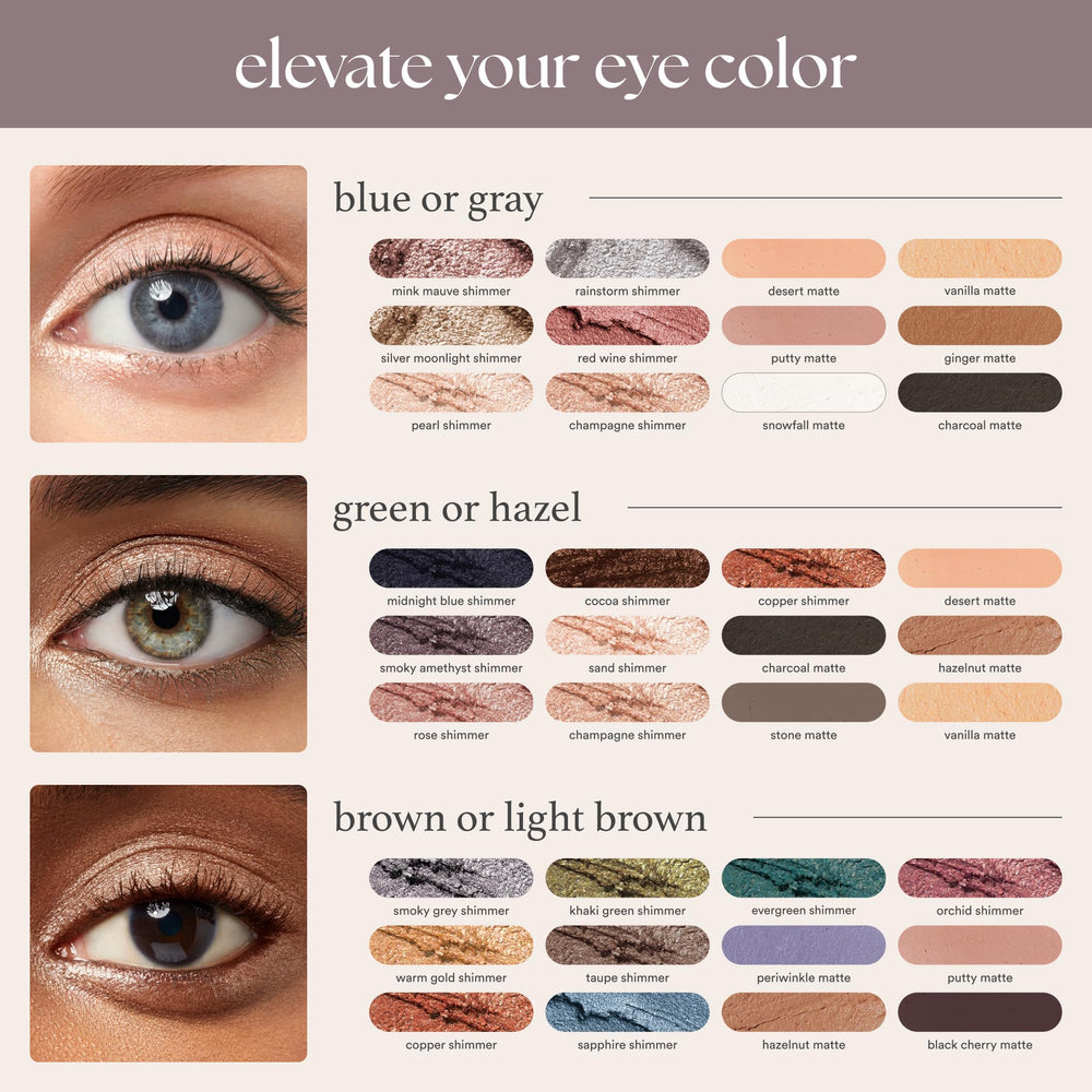 Julep Regard Charbon Matte polyvalent pour regards quotidiens et intenses.