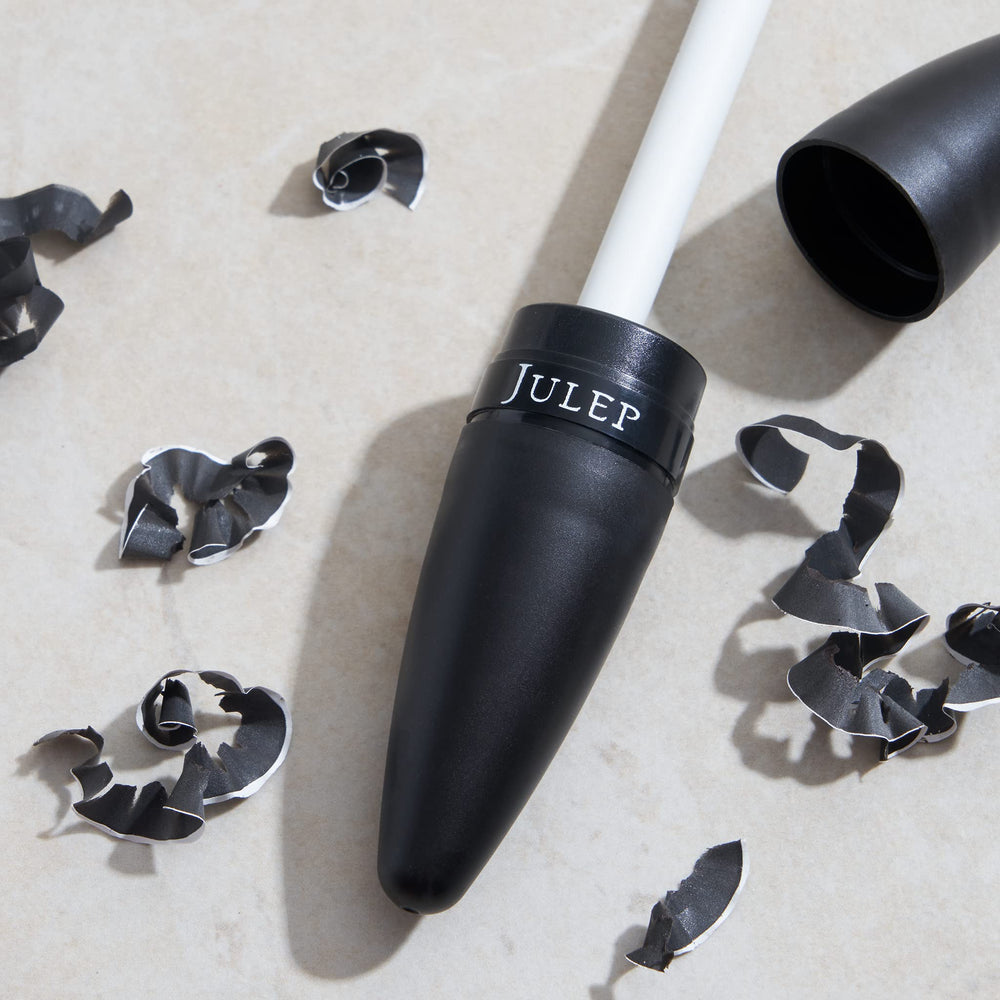 Taille-crayon universel Julep compatibilité bois et plastique.