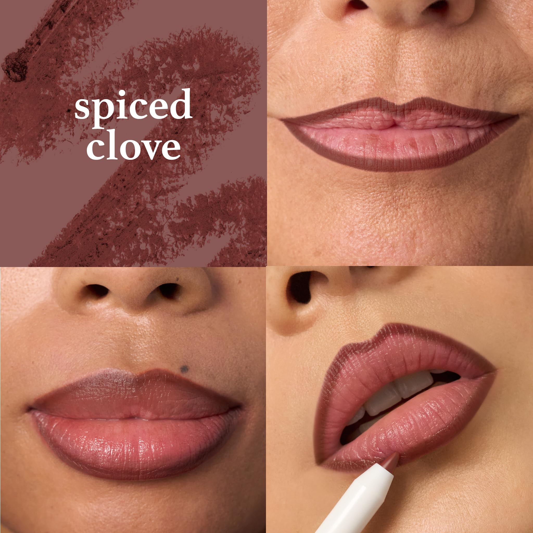 Julep Trace Contour Lèvres rétractable en action, application fluide.