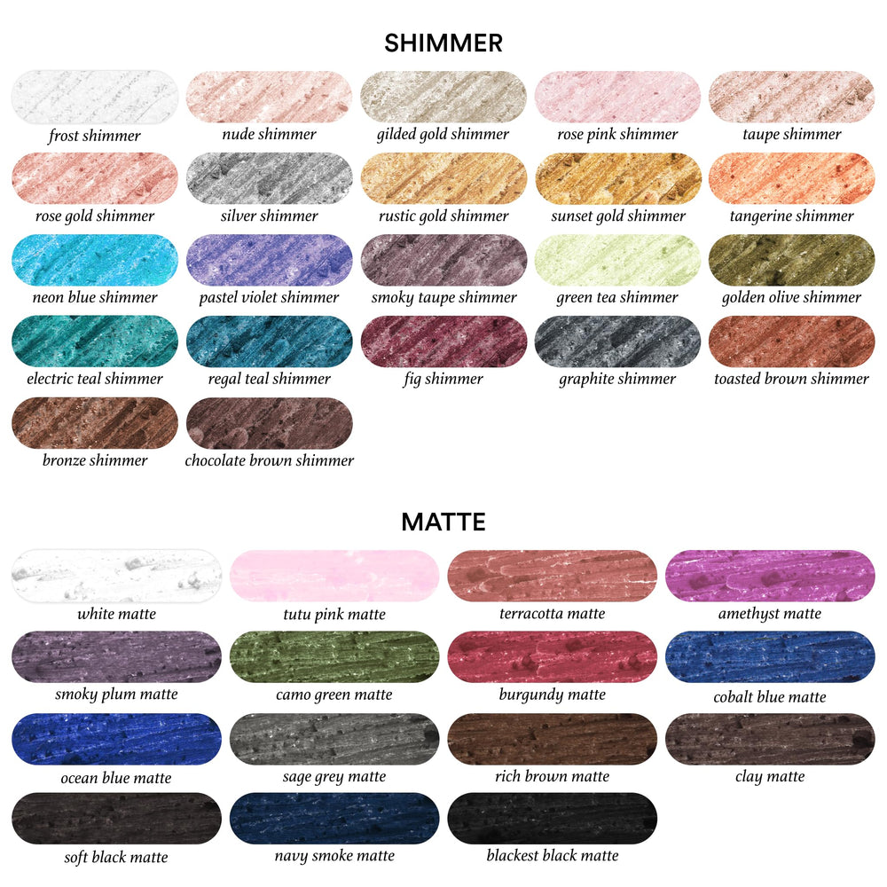 Julep When Pencil Met Gel, finition matte et scintillante pour varier les looks.