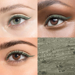 Julep When Pencil Met Gel Seaglass Green Matte – échantillon couleur pour visualiser le rendu.