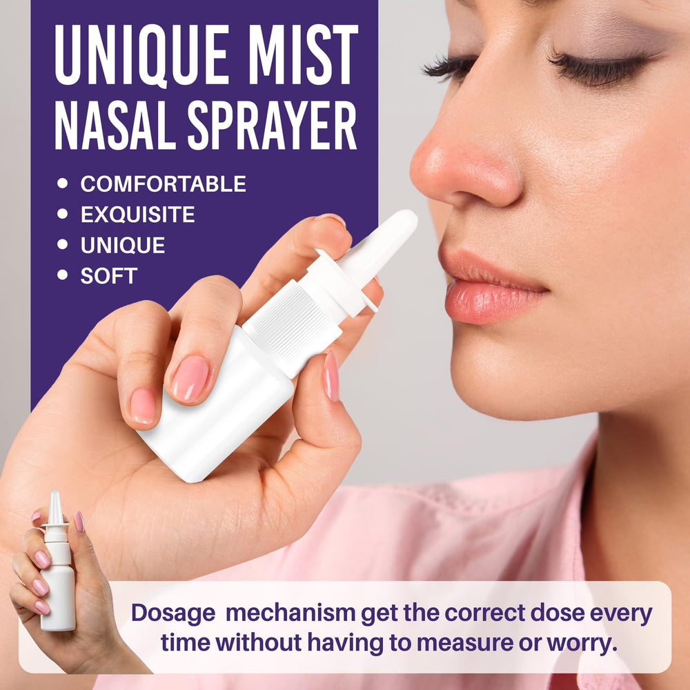 Bouteille nasale JULLY! 20 ml, légère et réutilisable au quotidien.