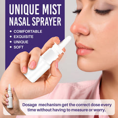 Bouteille nasale JULLY! 20 ml, légère et réutilisable au quotidien.