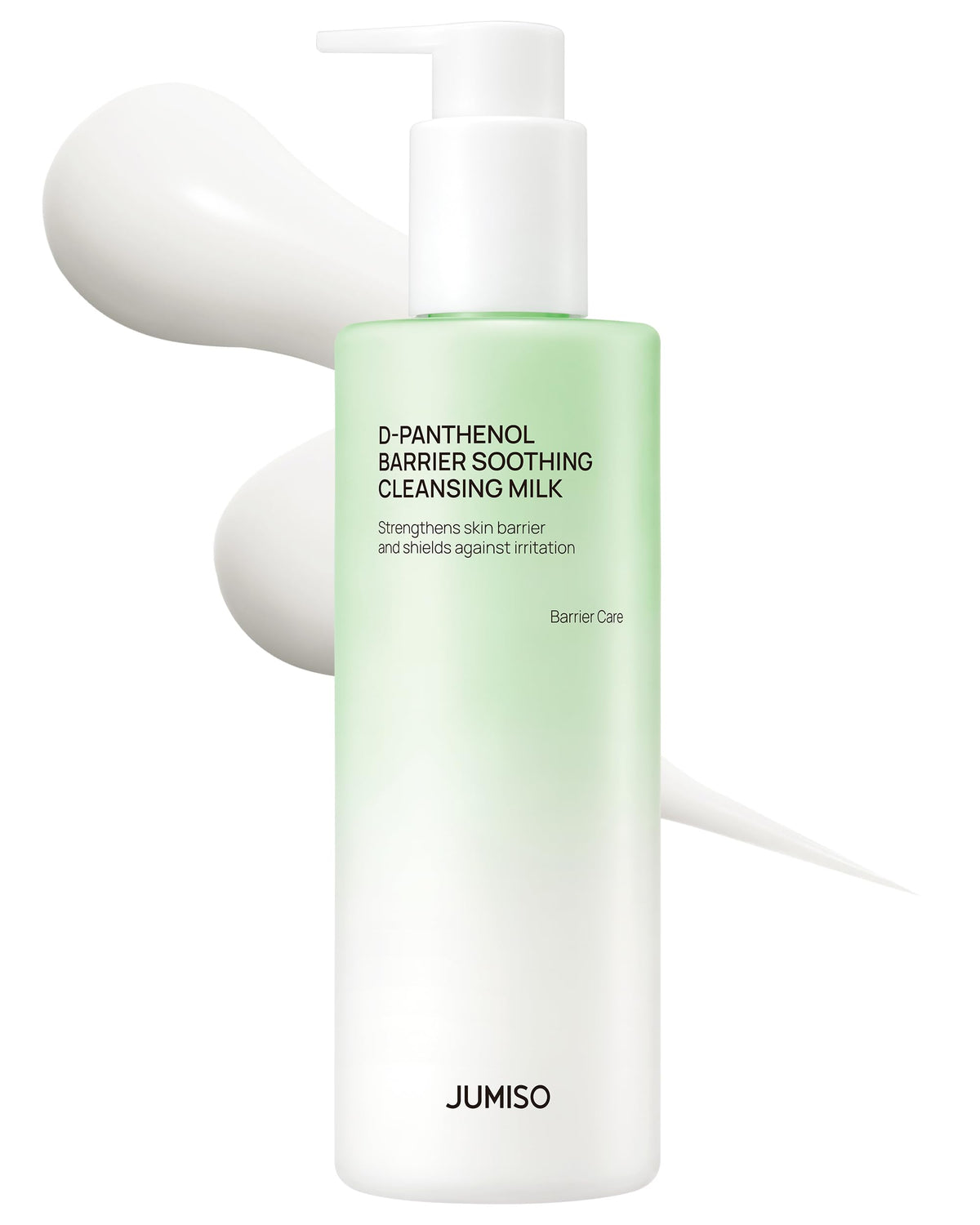 JUMISO D‑Panthenol Barrière – bouteille, nettoyage en douceur et hydratation.