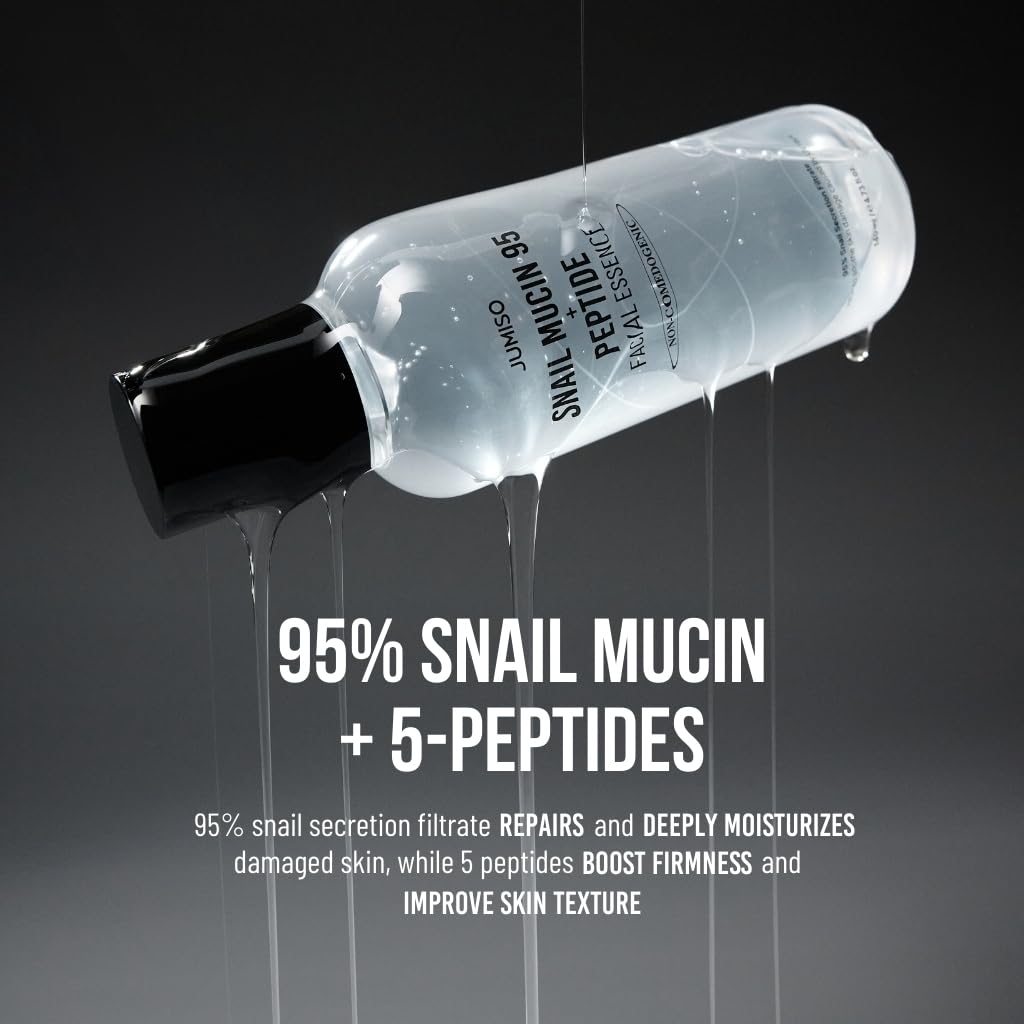 JUMISO Mucin Escargot 95 – absorption rapide lors de l'application.