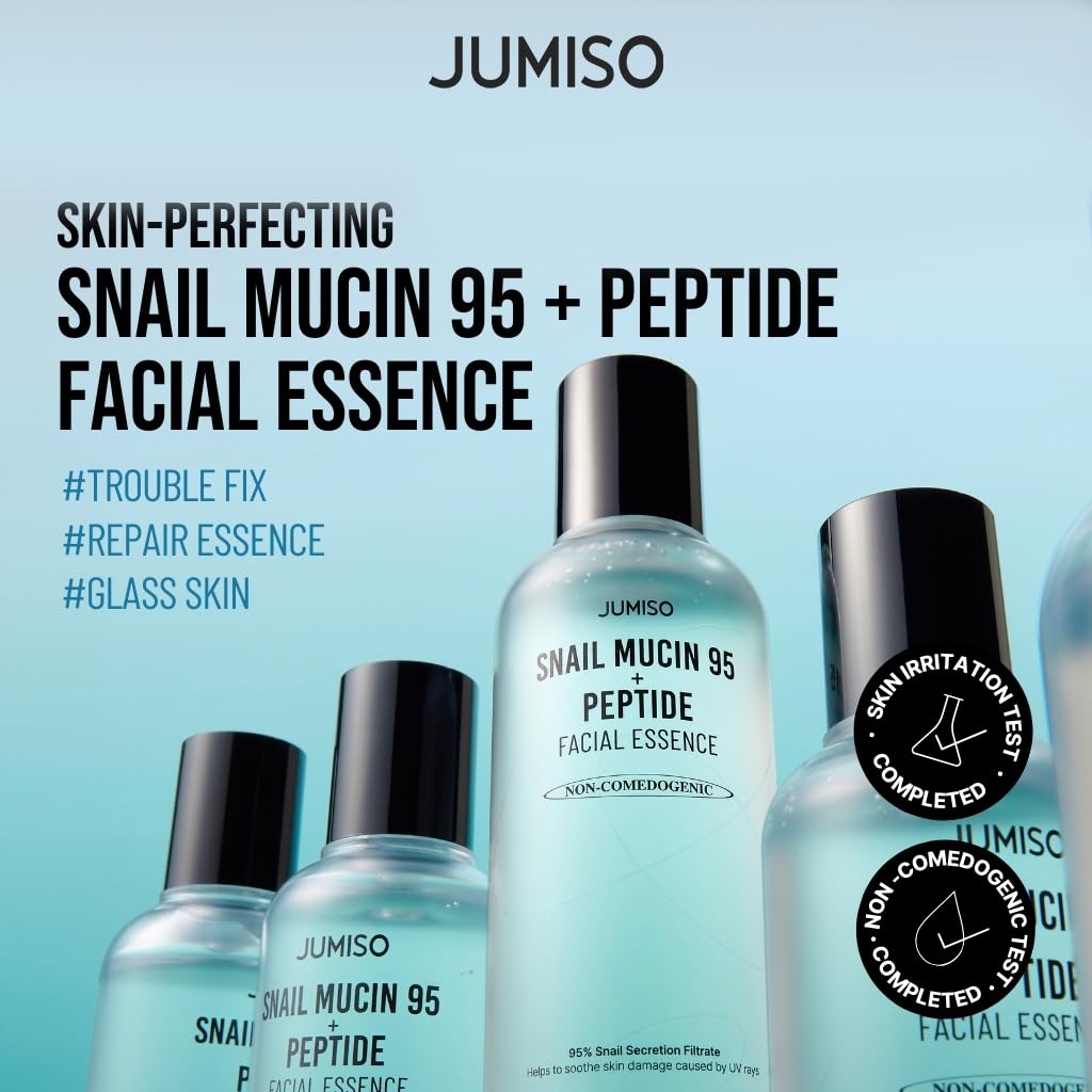 JUMISO Mucin Escargot 95 – pompe pratique pour une application douce.