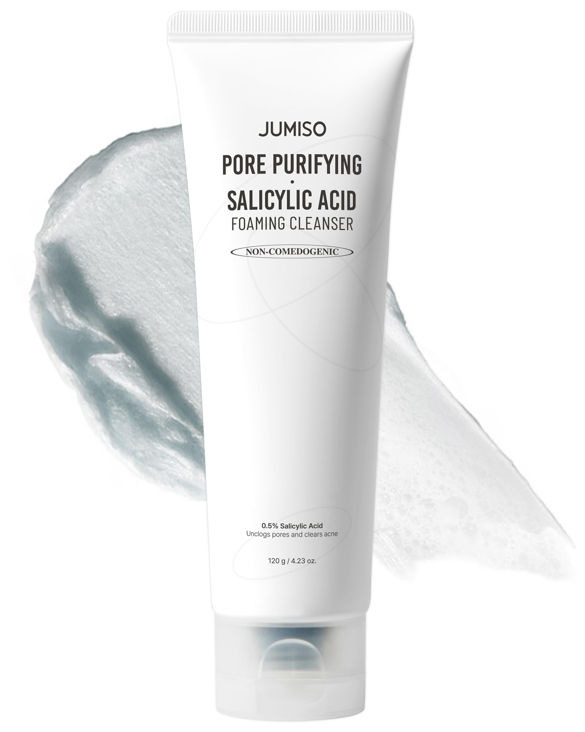 JUMISO nettoyant mousse purifiant pores en bouteille pour une peau nette