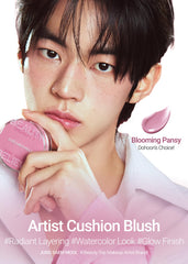 JUNG SAEM MOOL Artist Cushion Blush reflet naturel sur la peau.