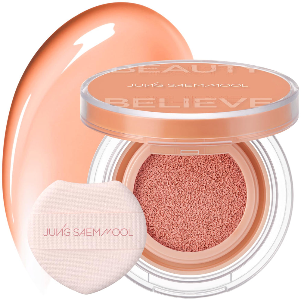 JUNG SAEM MOOL Artist Cushion Blush avec tampon-applicateur pour une application précise et légère.