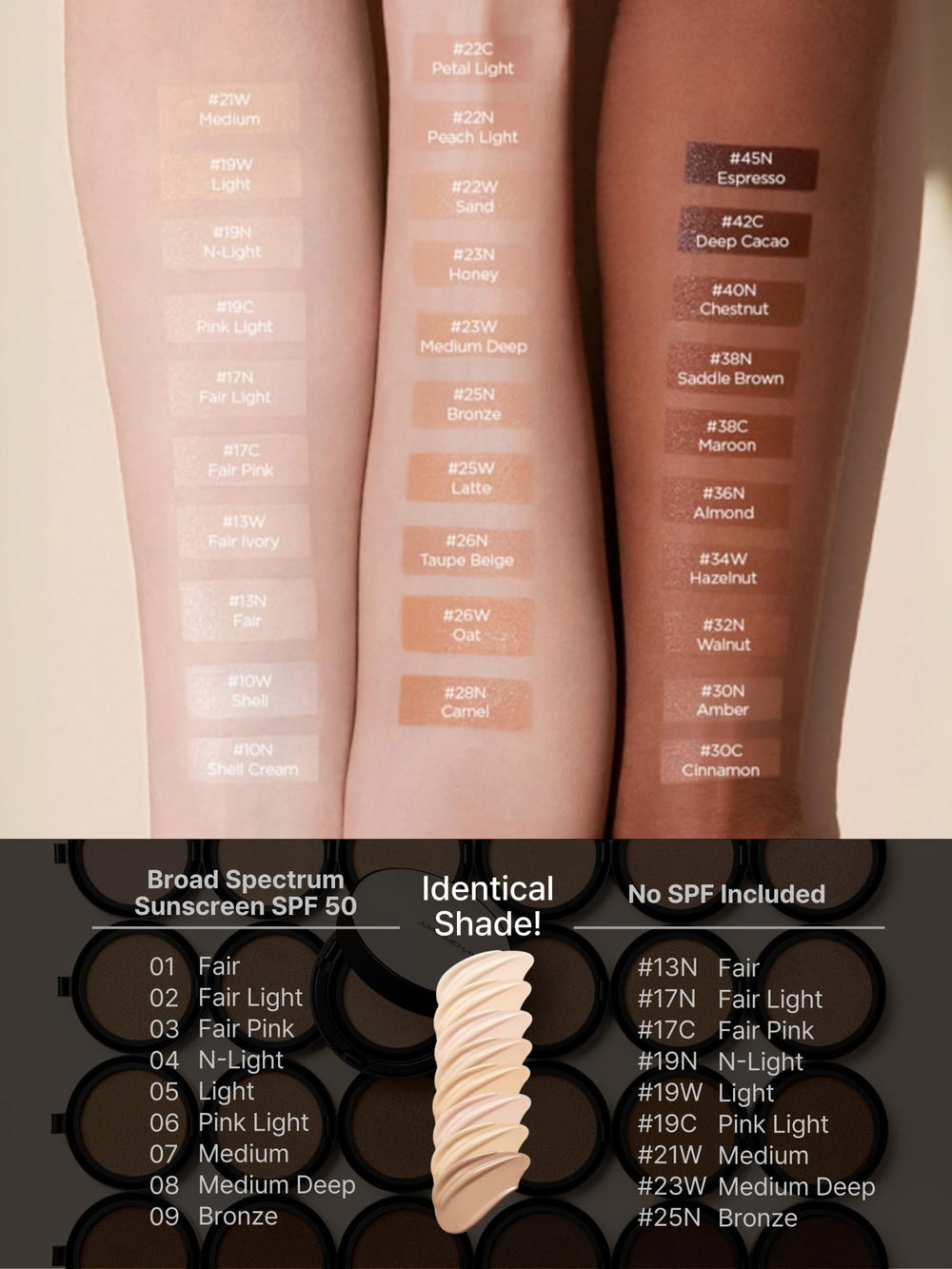 Application douce et rapide avec le coussin Skin Nuder de Jung Saem Mool