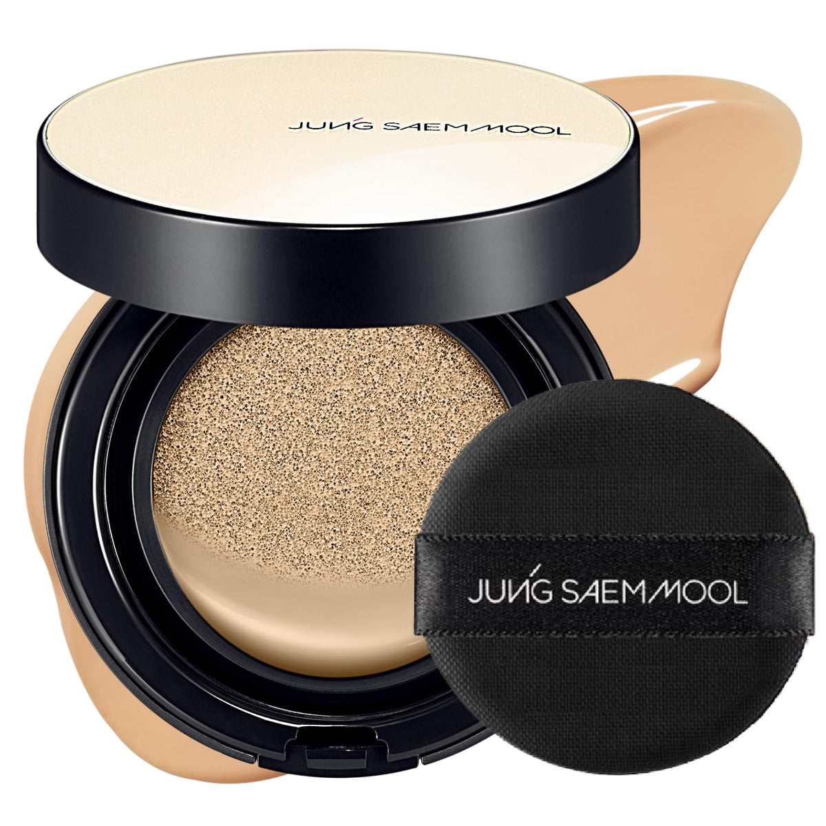 Jung Saem Mool Essential Skin Nuder Coussin emballage élégant et pratique