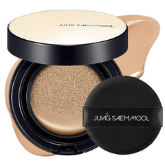 JUNG SAEM MOOL Essential Skin Nuder Cushion, fini naturel lumineux et hydratant.