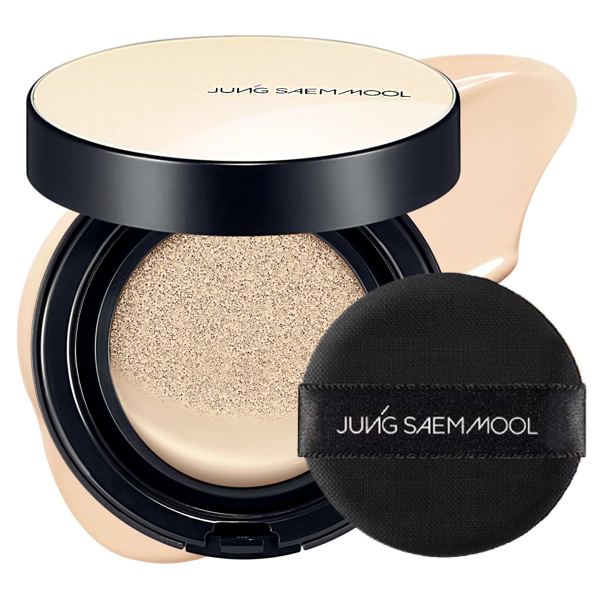 JUNG SAEM MOOL Essential Skin Nuder Cushion – lueur naturelle durable.