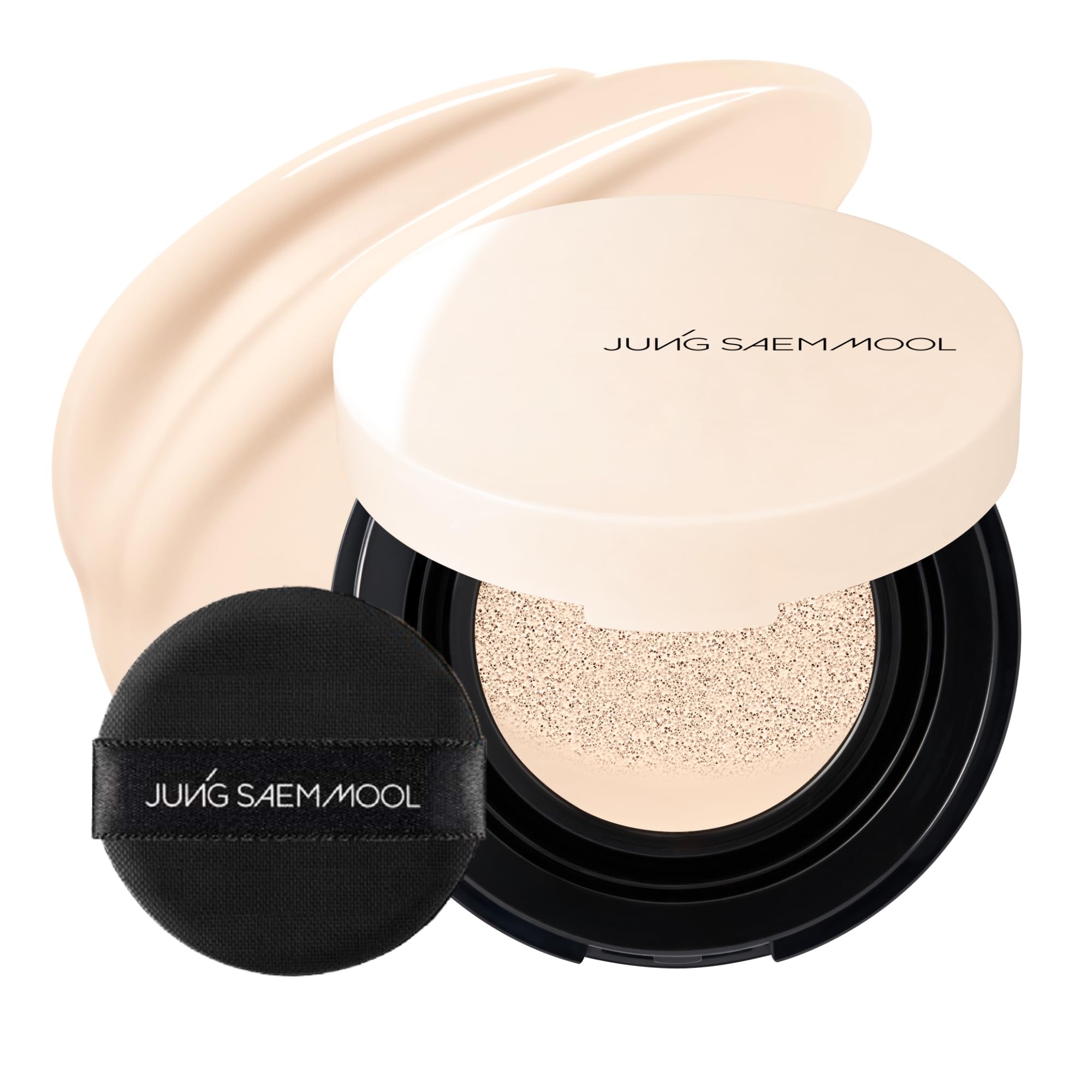 Jung Saem Mool Mini Cushion Essentiel Skin Nuder – fini éclat naturel et hydratation longue durée