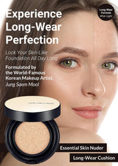 JUNG SAEM MOOL Essential Skin Nuder Cushion — recharge incluse pour entretien facile du cushion.