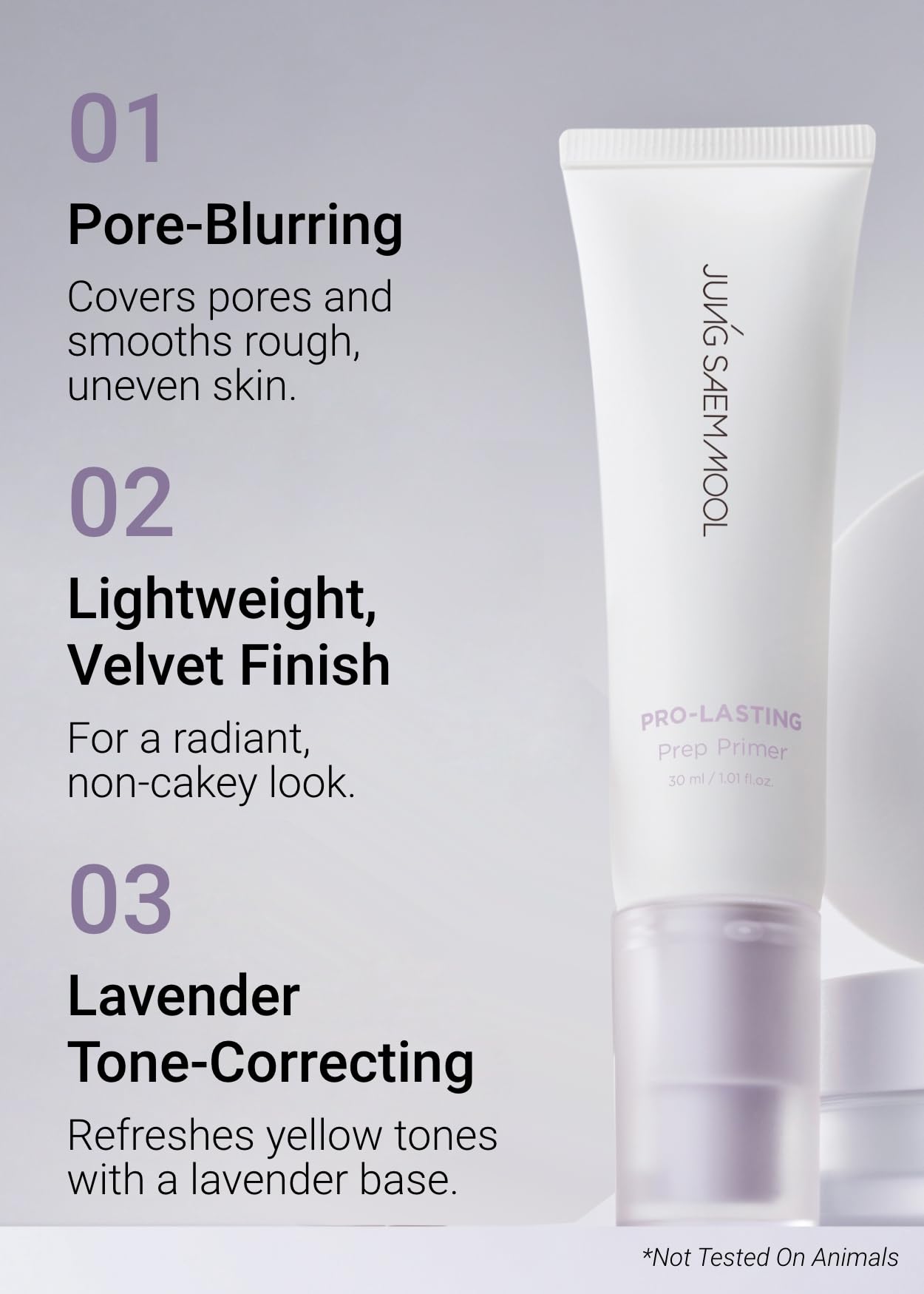 Application douce prête pour le maquillage