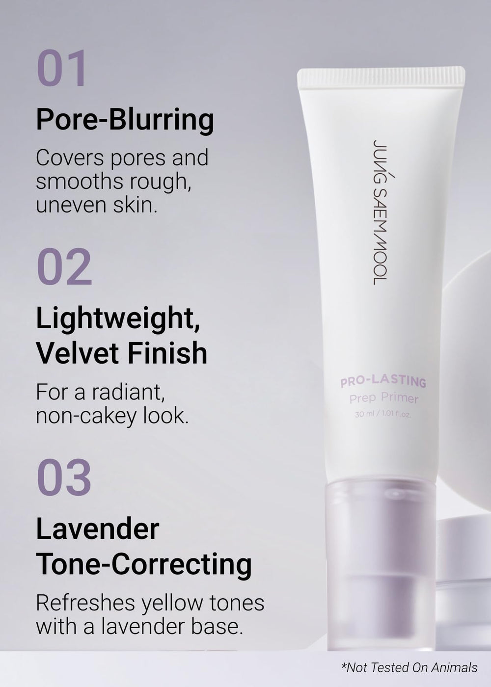 Application douce prête pour le maquillage