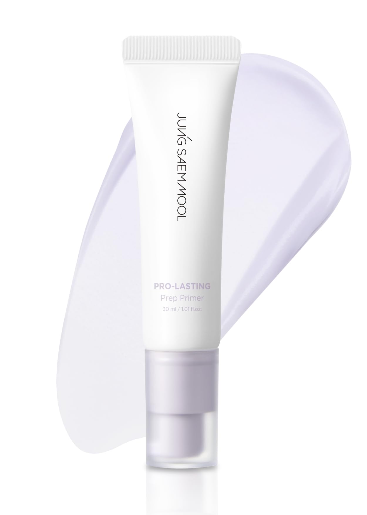 Base Pro-Lasting Bare Lavande de JungsaemMool, flacon pratique et lumineux