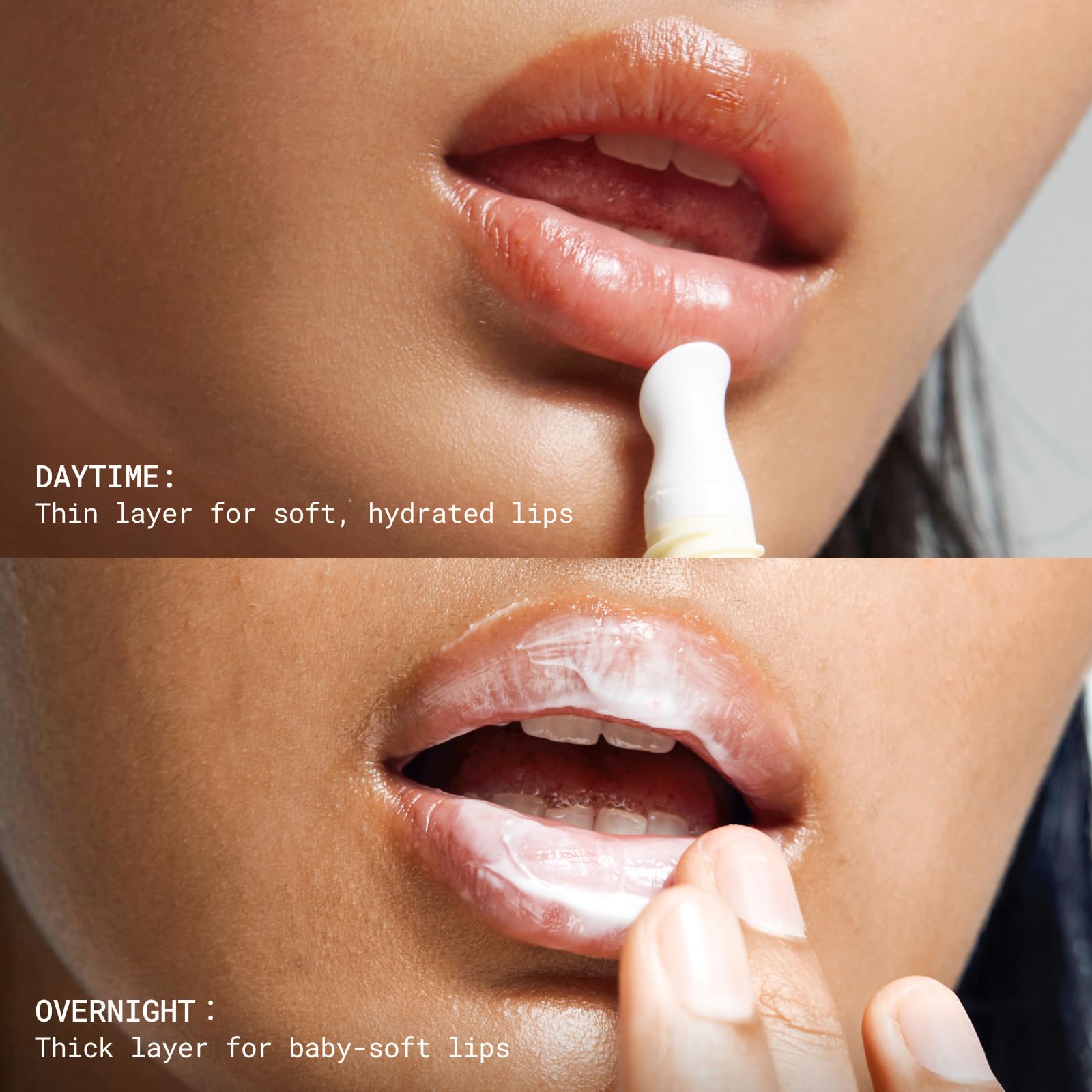 Vitamine C pour éclairer le contour des lèvres et uniformiser le teint.