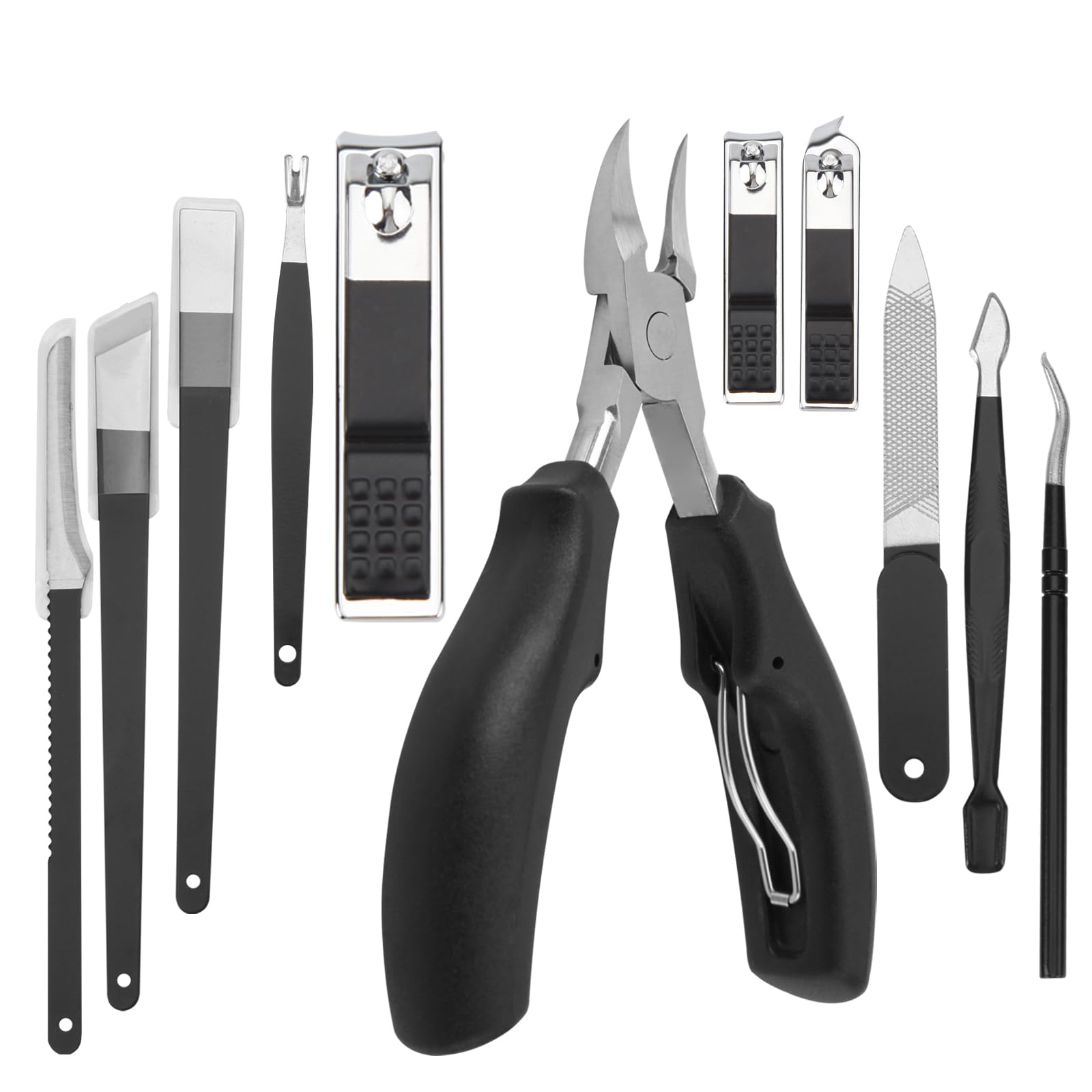 Juomid kit manucure-pédicure 11-en-1 dans un étui pratique.