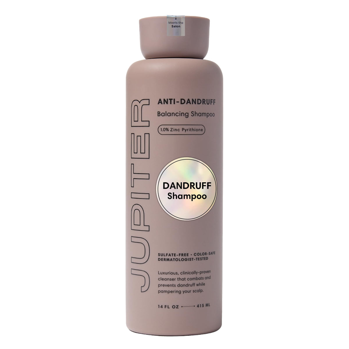 Shampoing Jupiter Anti-Pelliculaire – bouteille élégante favorisant un cuir chevelu sain