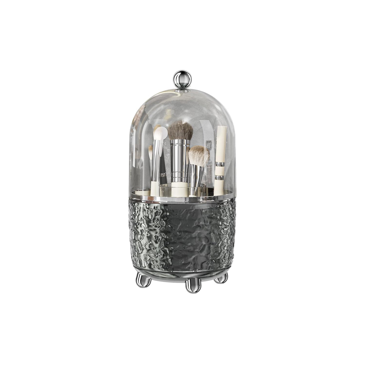 Porte-pinceaux Jupiter Warrior avec couvercle, accès rapide et protection.