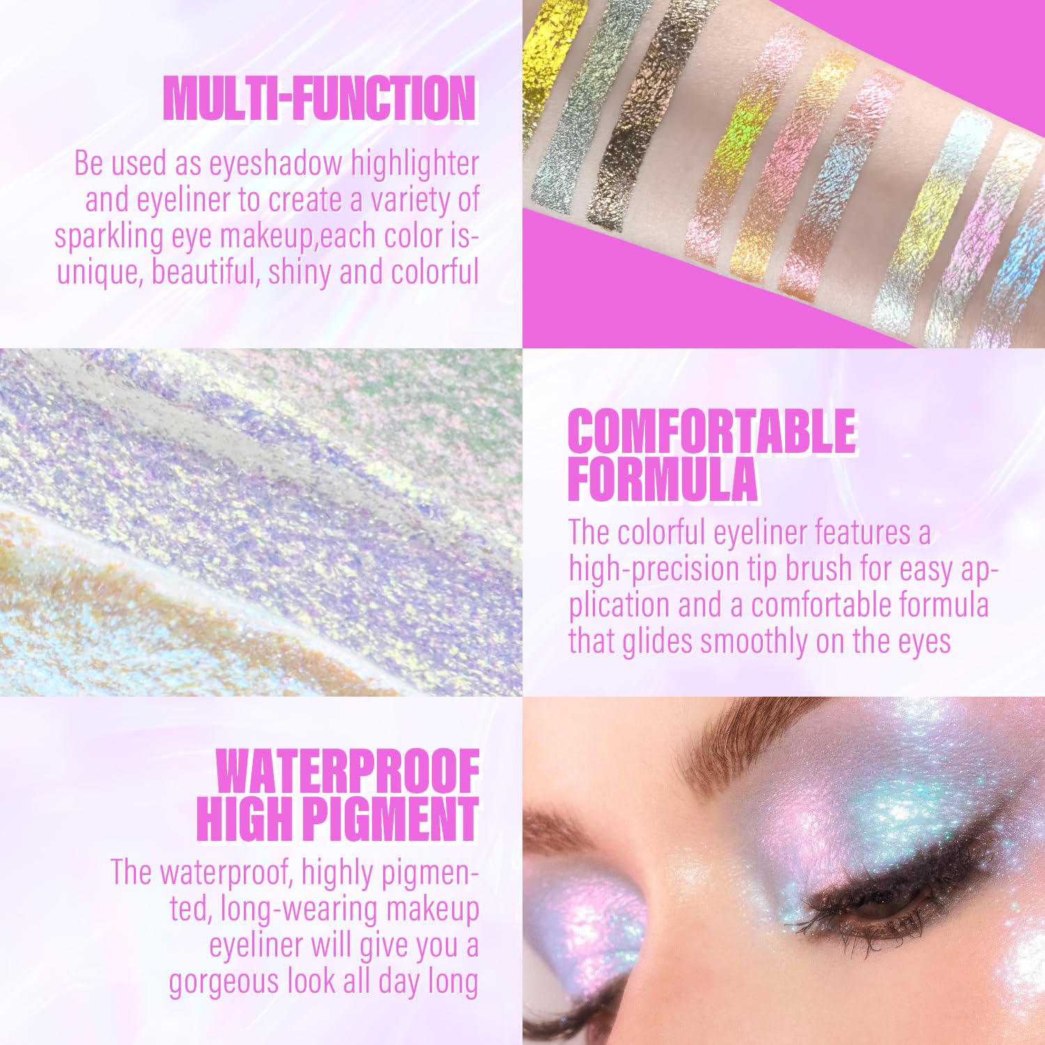 JUR MORNIER Twilight – stylo multichrome, application précise et rapide.