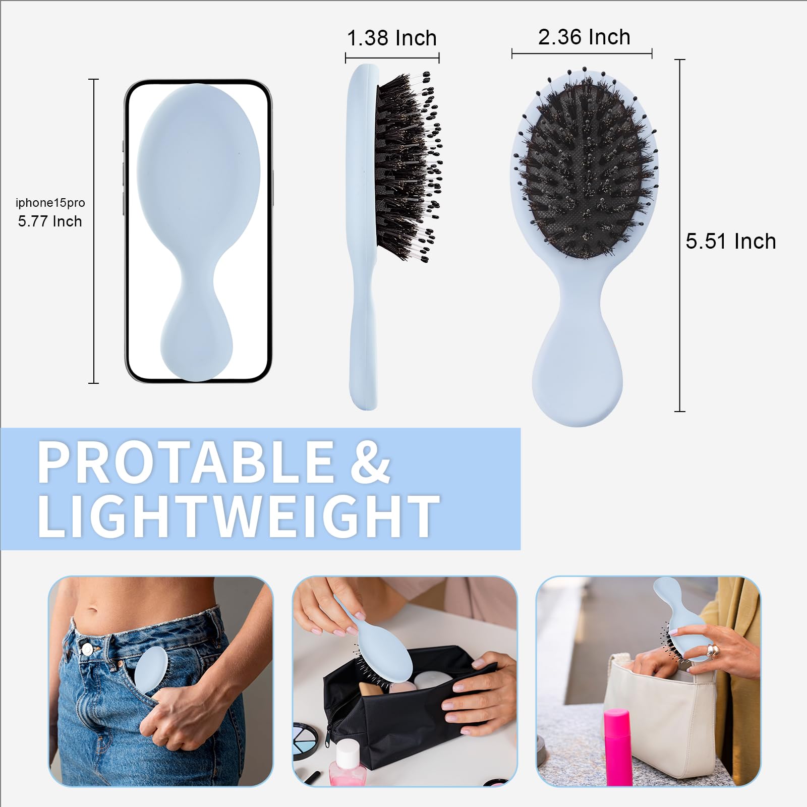 Manche ergonomique Jurrissa mini offrant une prise en main confortable