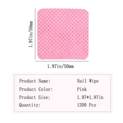 Lingettes Jusbuya pour nettoyage des extensions de cils et bouteilles de colle