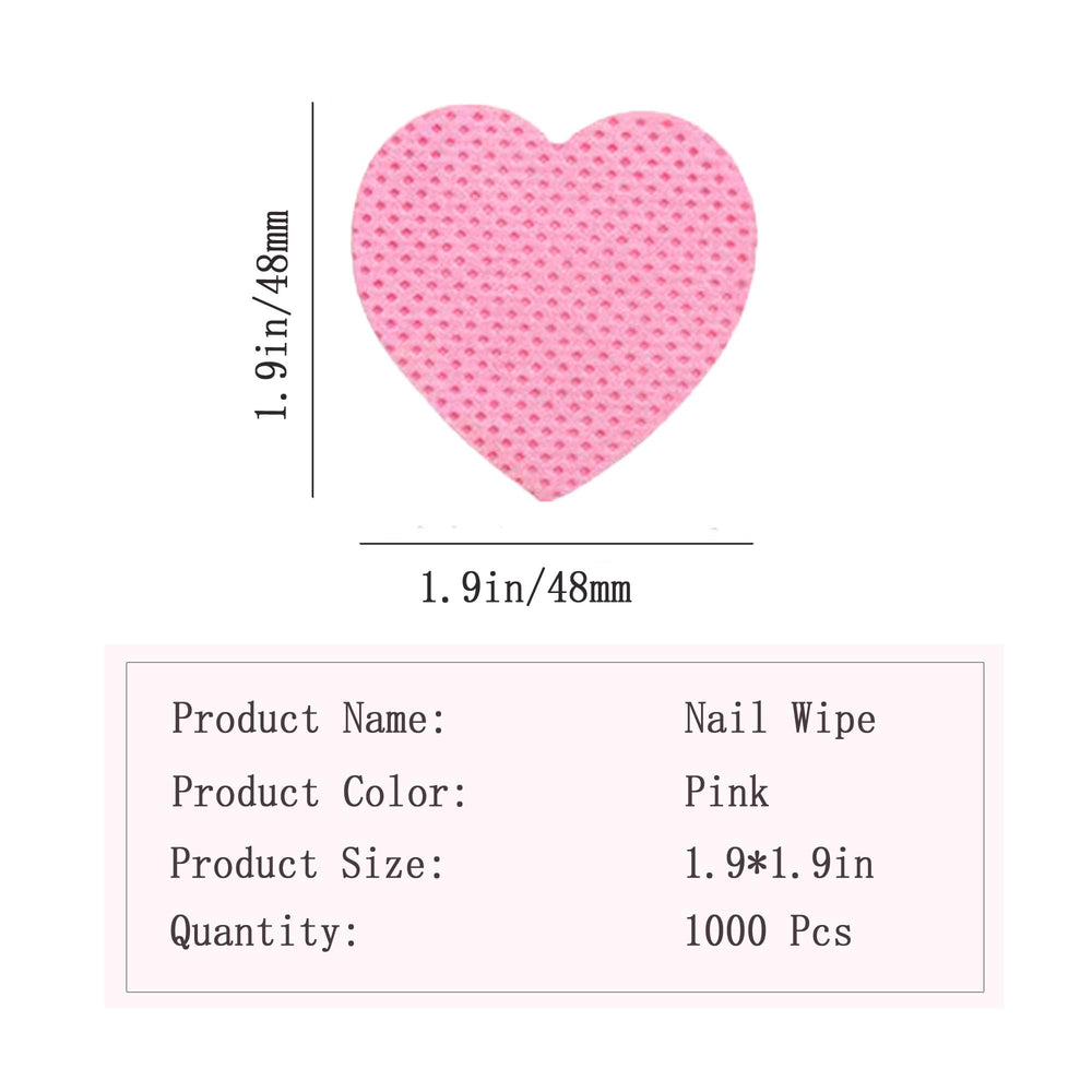 Lingettes Jusbuya pour colle de cils sans peluche, nettoyage fiable du bouchon.