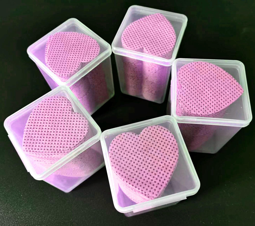Lingettes polyvalentes Jusbuya, nettoyage rapide pour ongles et cils.