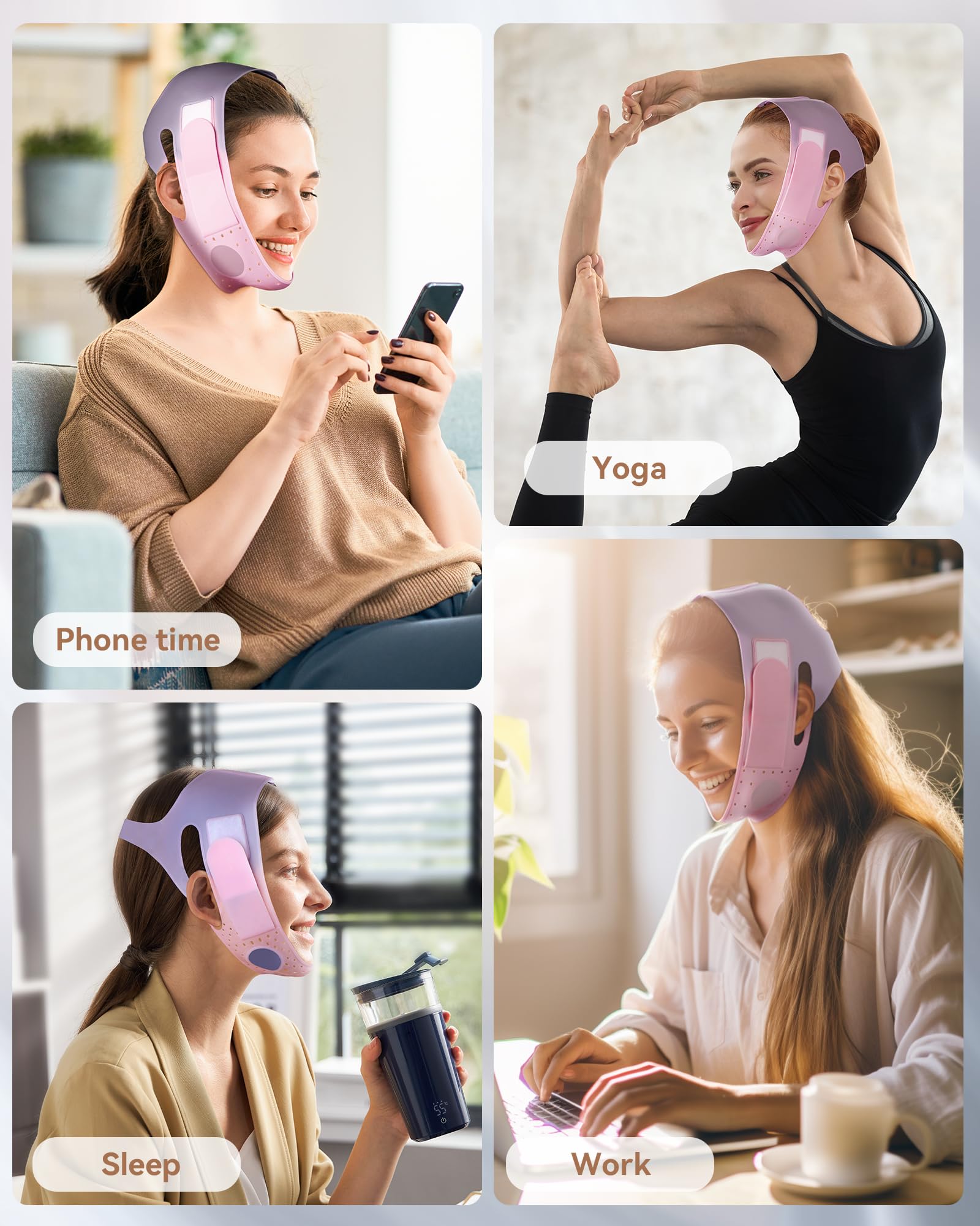 JUSMORE définition mandibule accentuation subtile du profil facial.