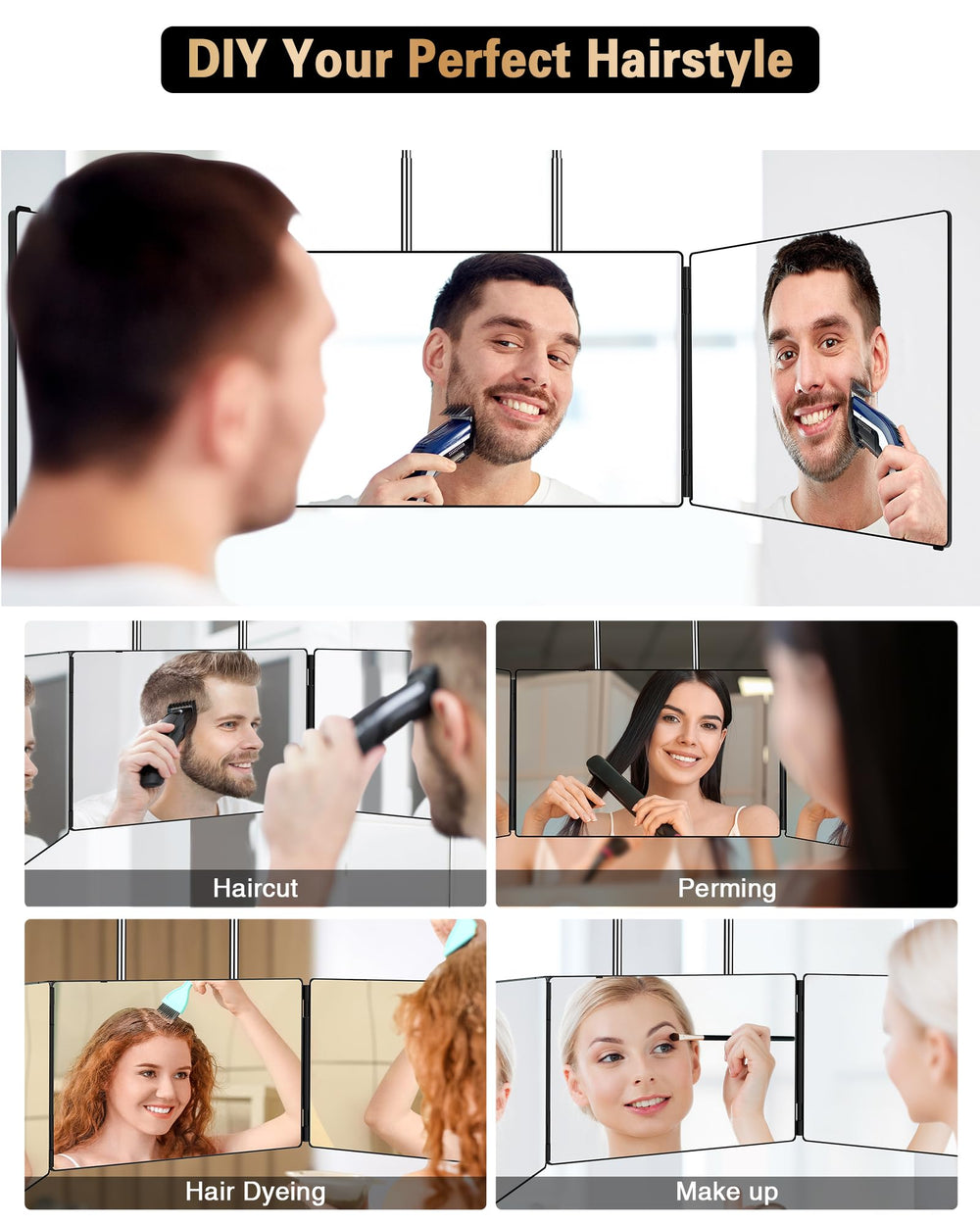 Hauteur reglable JUSRON, ajustement facile pour tous les utilisateurs.