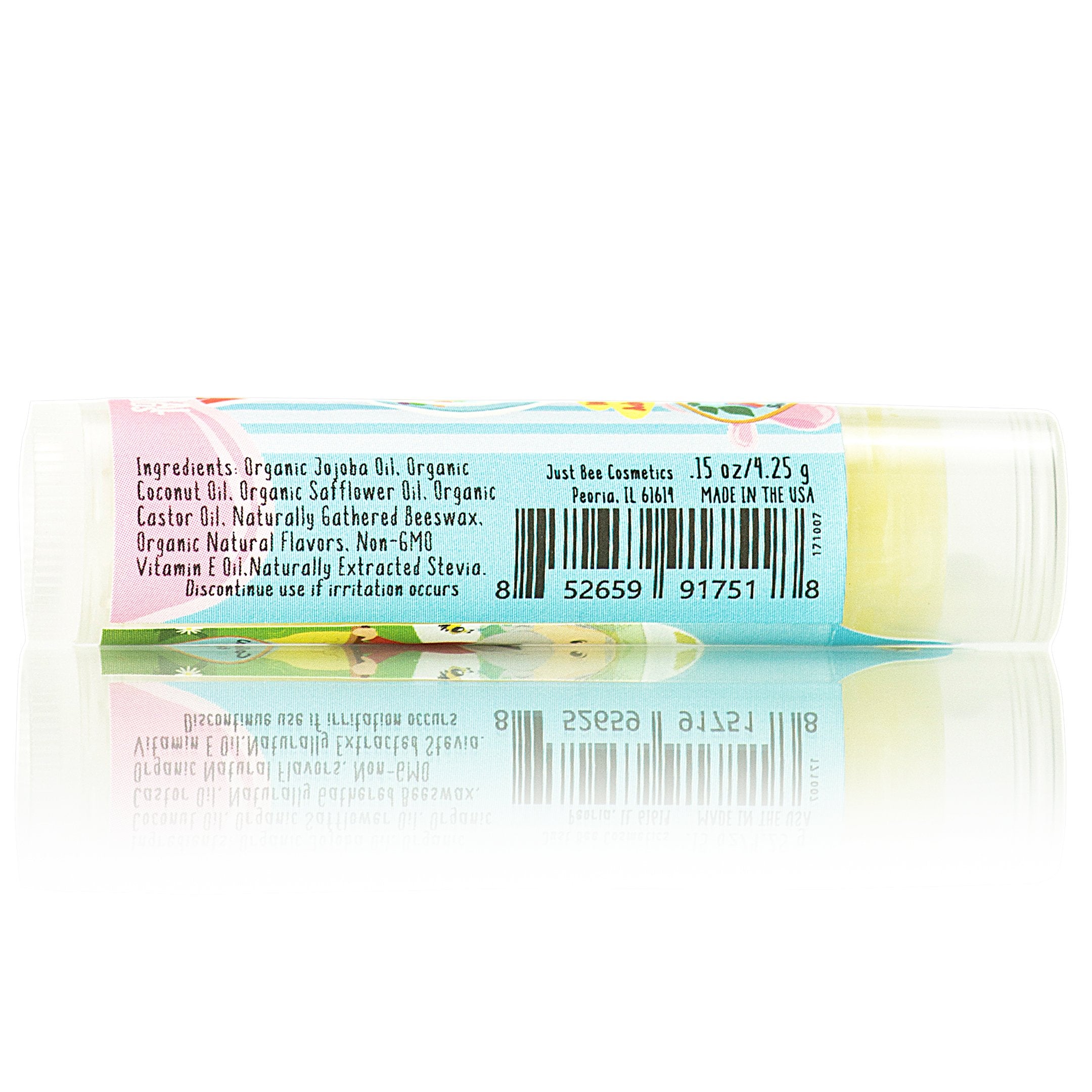 Just Bee Lappy Lips Raisin Rigolo : application facile pour enfants