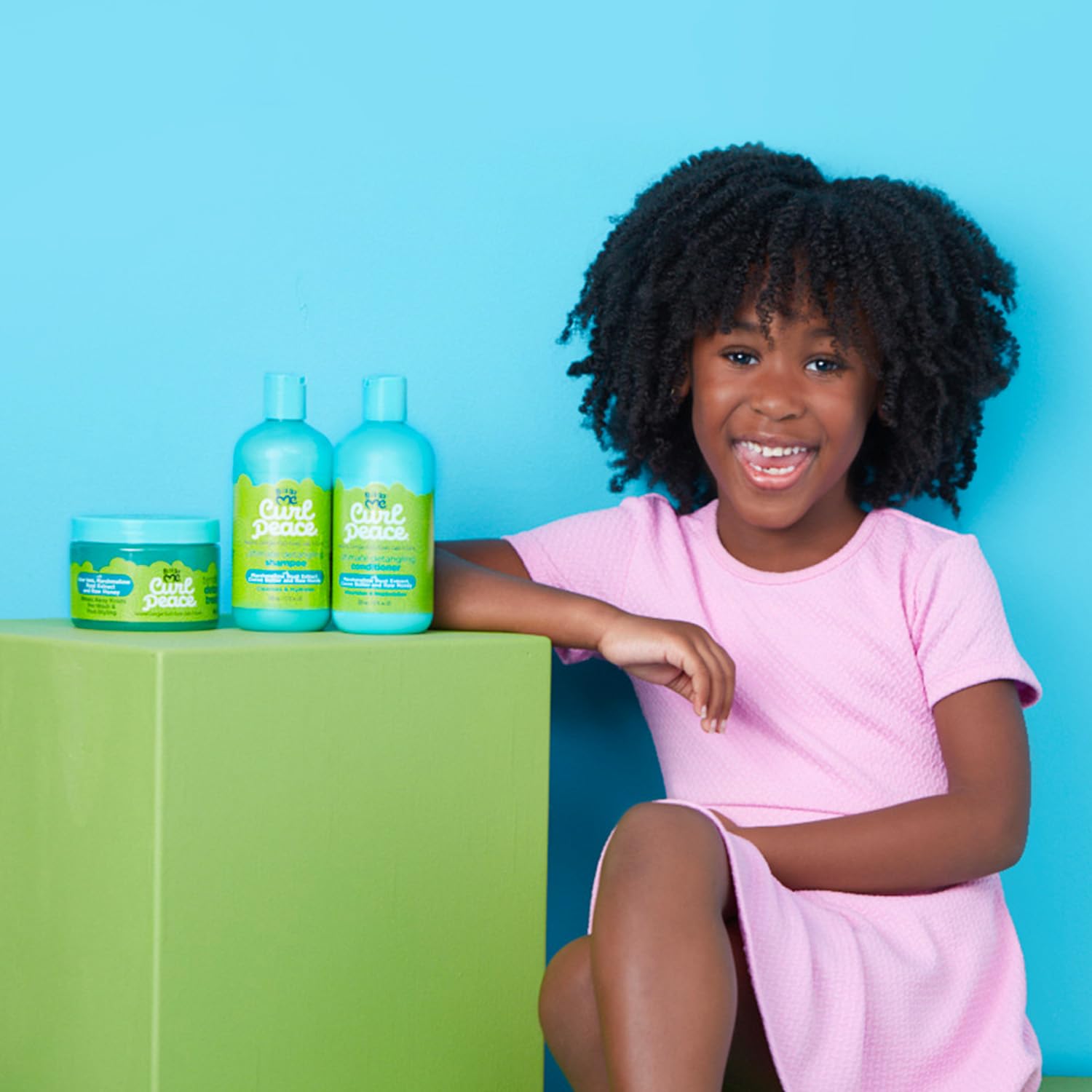 Routine-friendly detangling with Just For Me Curl Peace detangler