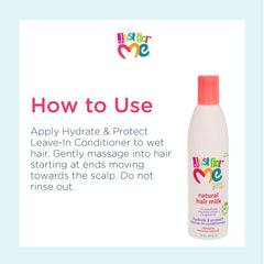 Just For Me Lait Naturel – huile de tournesol pour hydratation naturelle.