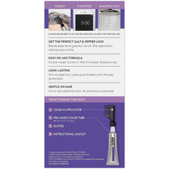 Just for Men Touch of Gray – applicateur précis pour une application rapide.