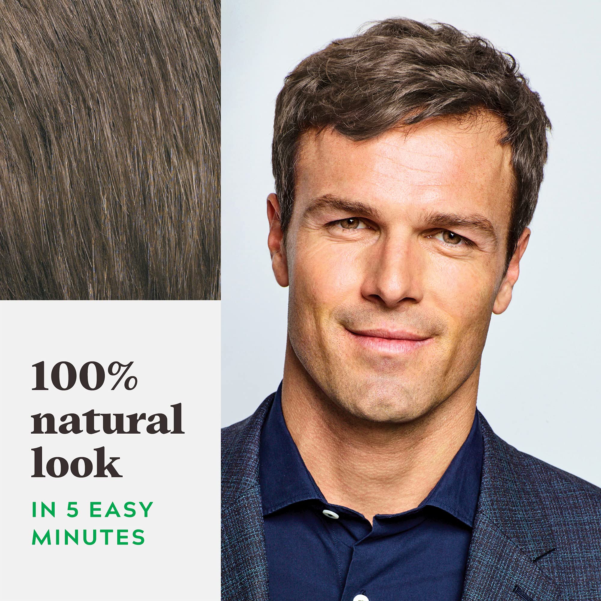 Just For Men Shampoo-In Color – mise en œuvre rapide en 5 minutes.