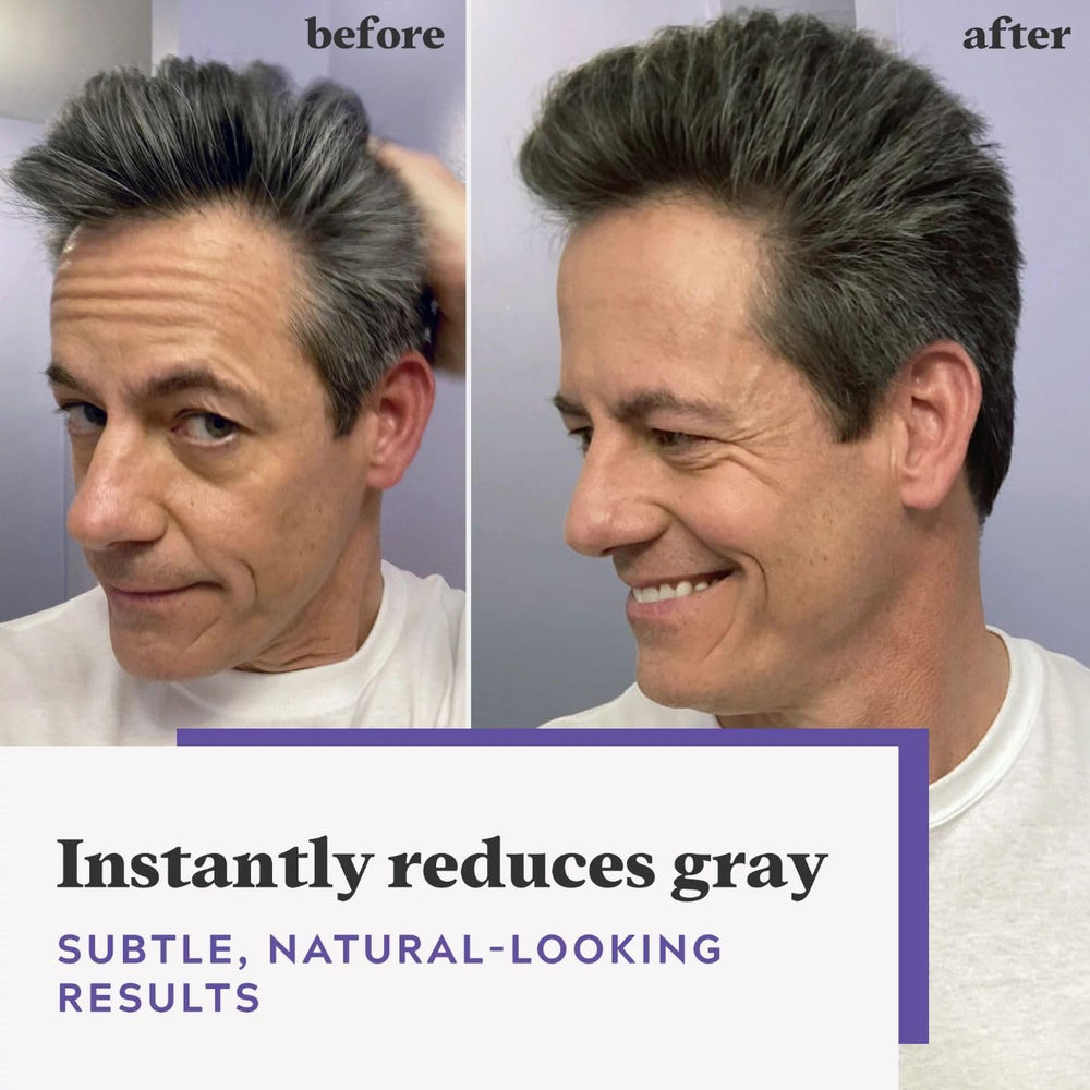 Just For Men Touch Of Gray, applicateur-peigne, répartition homogène sur les cheveux gris