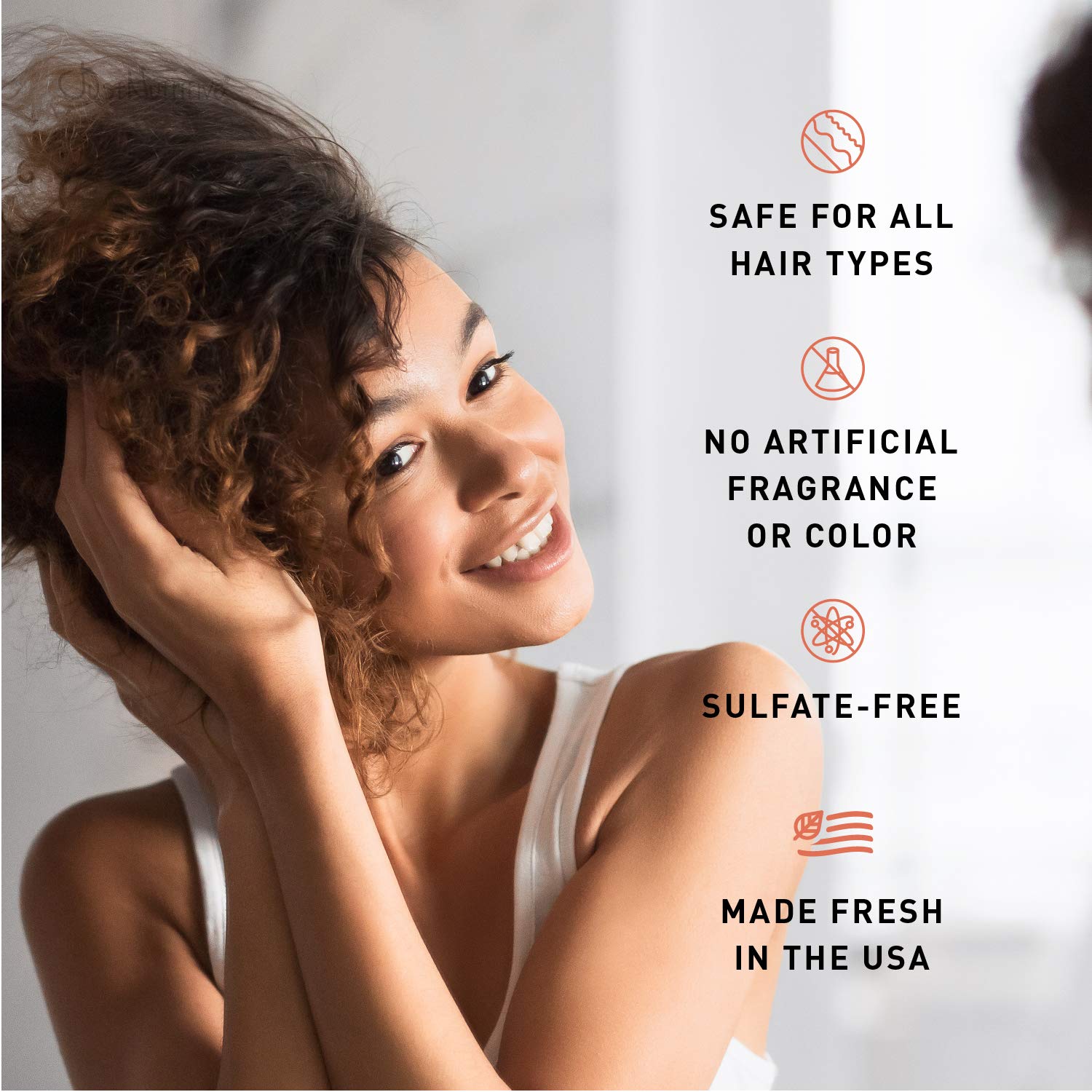 Just Nutritive Conditionneur arôme-essences — texture crémeuse et parfum subtil pour détendre les sens.