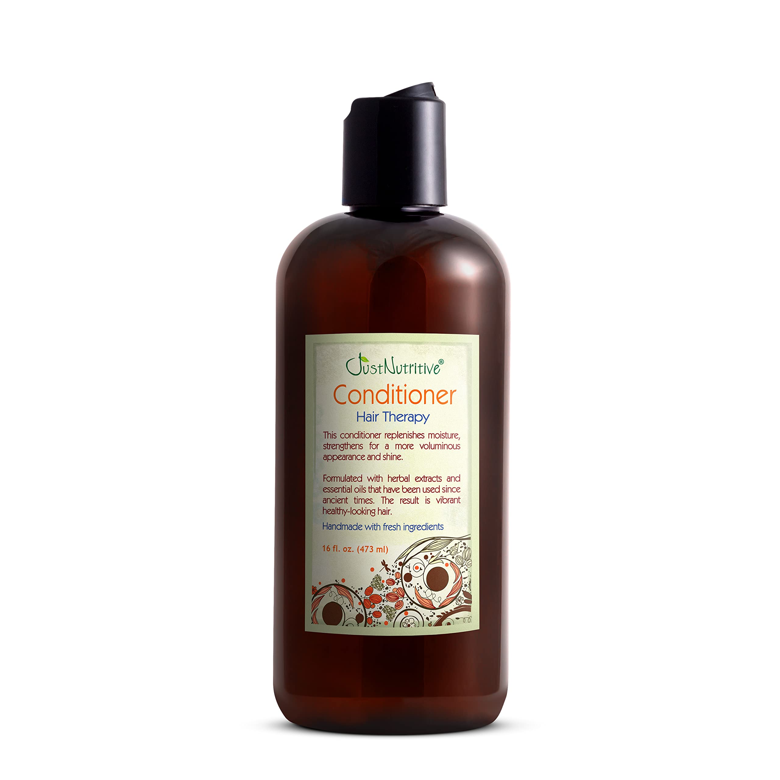Just Nutritive Conditionneur perte-cheveux bouteille — favorise volume et résistance des cheveux.