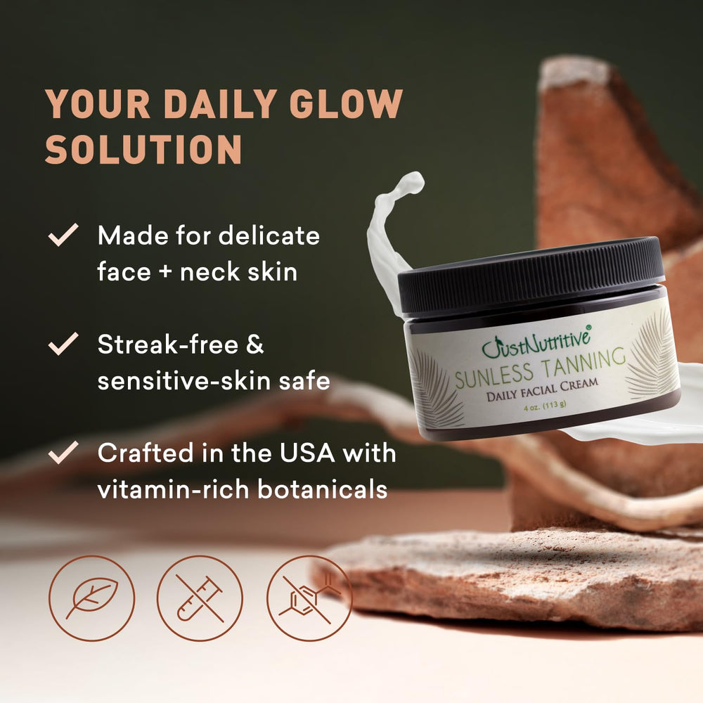 Just Nutritive ingrédients soin visage: huiles nourrissantes pour peau saine.