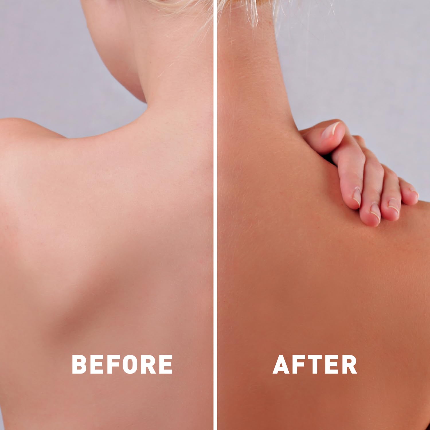 Just Nutritive Lotion café extraits — antioxydants bénéfiques pour la peau pendant le bronzage.