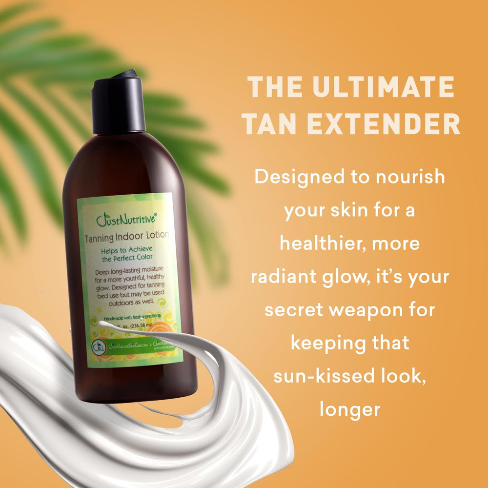 Just Nutritive Lotion texture crème naturelle — texture légère pour une hydratation efficace.